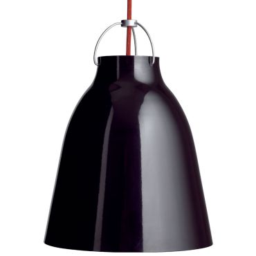 Caravaggio Gloss Pendant Light black 