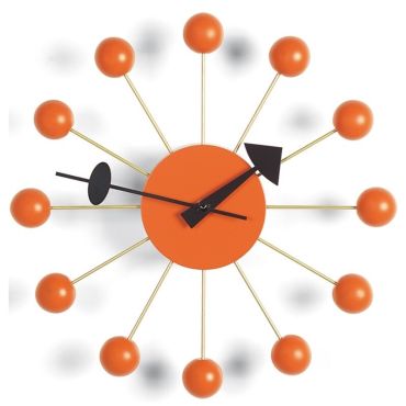 Vitra Ball Clock - Orange