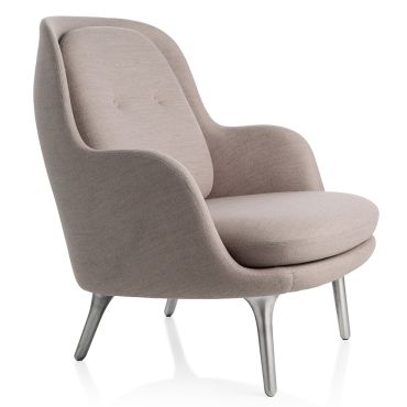 Fritz Hansen Fri Chair, Light Pink