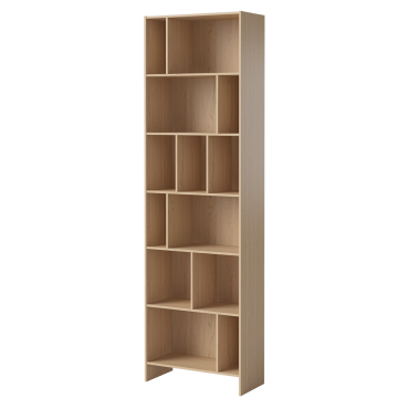 Bolia House Rack Light grey lacquered MDF White pigmented oiled oak