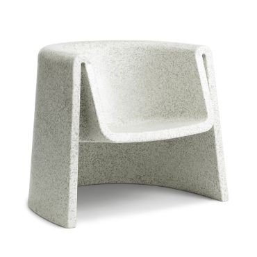 Normann Copenhagen Bit Lounge Chair white side 
