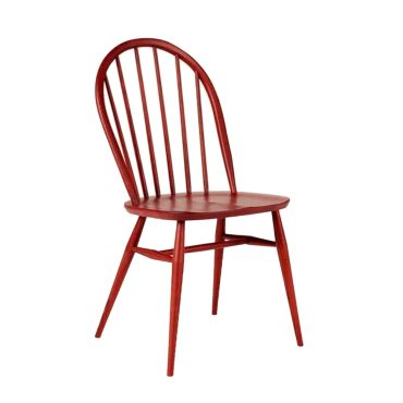 L. Ercolani Utility Chair vintage red 
