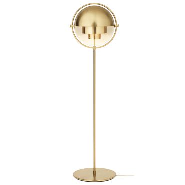 Gubi Multi-Lite Floor Lamp all brass