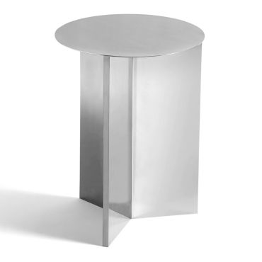 HAY Slit High Table mirror polished 