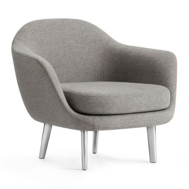 Normann Copenhagen Sum Lounge Chair Grey 