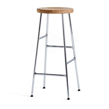 HAY Cornet Bar Stool Chrome Base