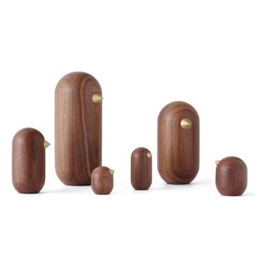 Normann Copenhagen Little Bird, Walnut Family 