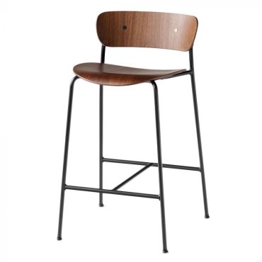 &Tradition Pavilion Counter Chair AV7 - Lacquered Walnut