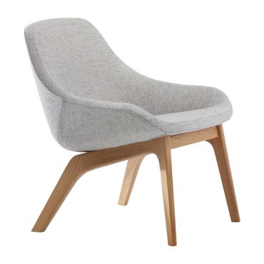 Zeitraum Morph Lounge Chair, Oak Base