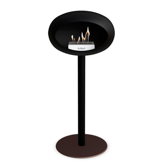 Le Feu Dome Bioethanol Fireplace - Steel High