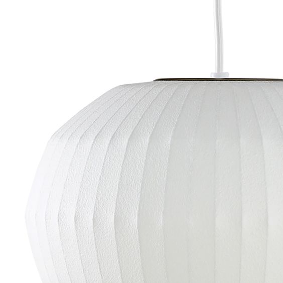 George Nelson Angled Sphere Bubble Pendant Light