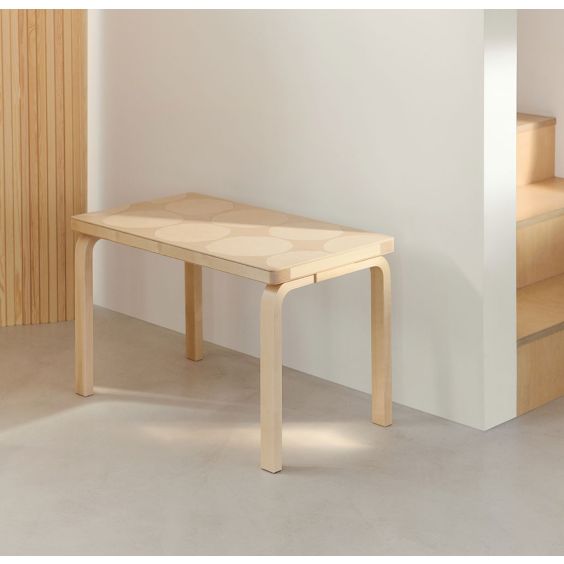 Artek + Marimekko Bench/ Coffee Table 153B - Kivet