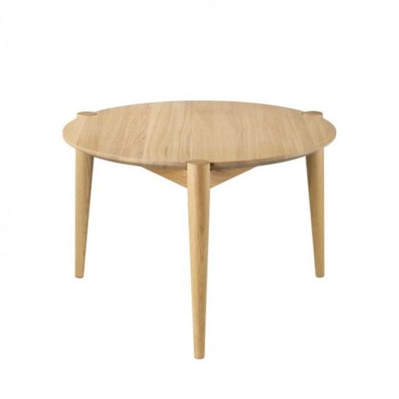 FDB Møbler D102 Søs Coffee Table - 37cm x Ø55cm