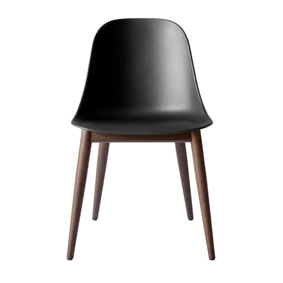 Audo Copenhagen Harbour Dining Side Chair - Black & Dark Stained Ex Display