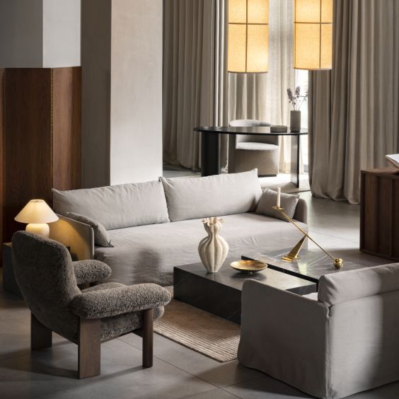 Audo Copenhagen  Offset Sofa - Two Seater with Loose Cover