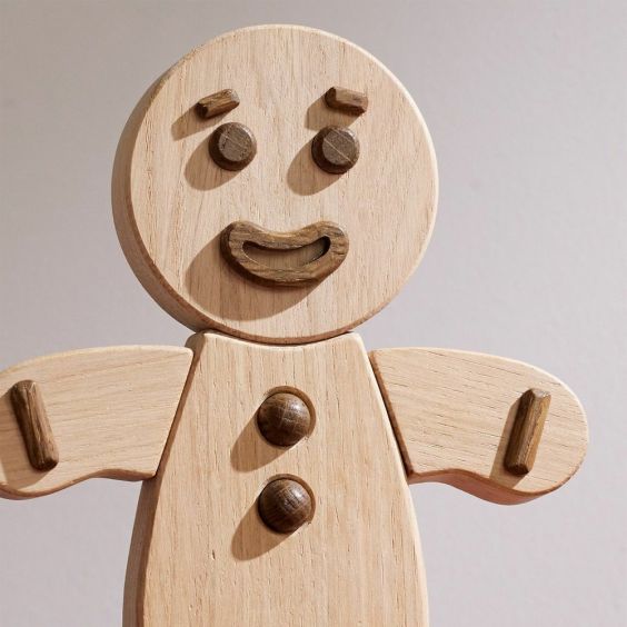Boyhood Gingerbread Man Oak Large