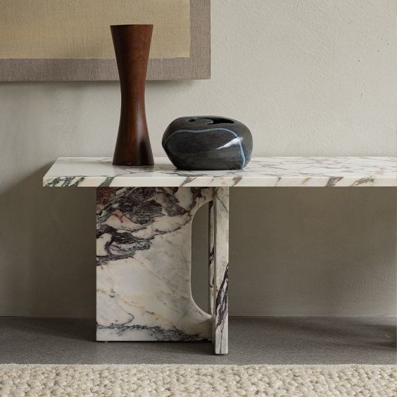 Audo Copenhagen Androgyne Lounge Table - Solid Marble