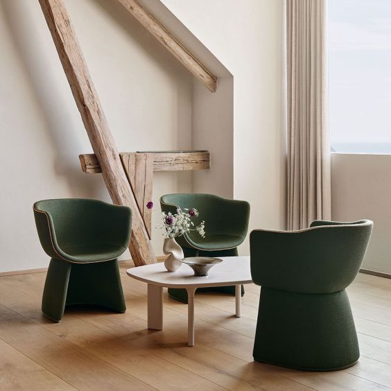 Fritz Hansen Monolit CM231 Lounge Chair