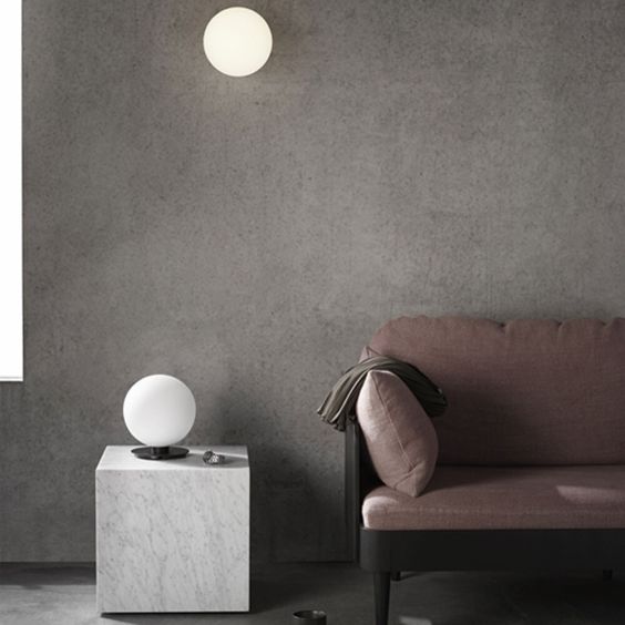 Audo Copenhagen Marble Cubic Plinth, White Carrara Marble