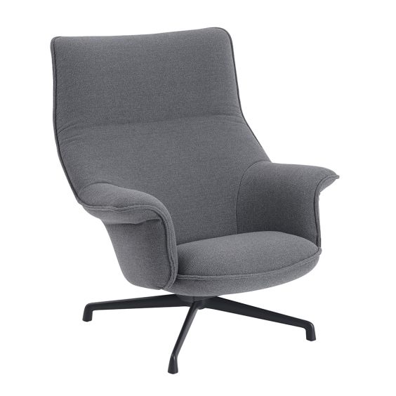 Muuto Doze Lounge Armchair - High Back, Swivel Base