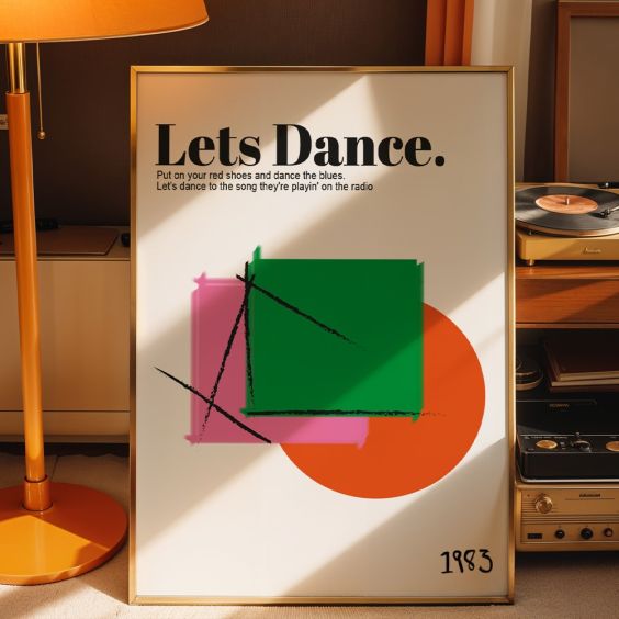 Let's Dance A3 Print 