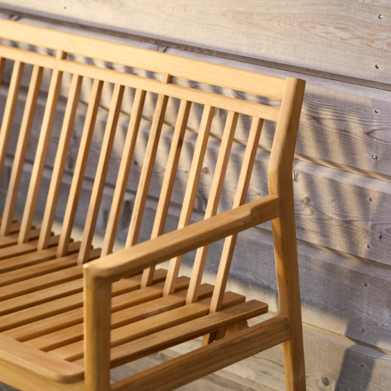 FDB Møbler M12 Sammen Garden Bench with Back