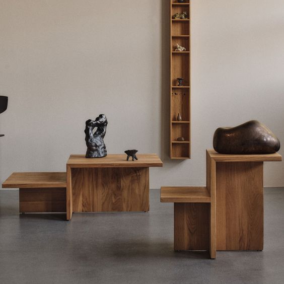 Ferm Living Distinct Coffee Table - Wood