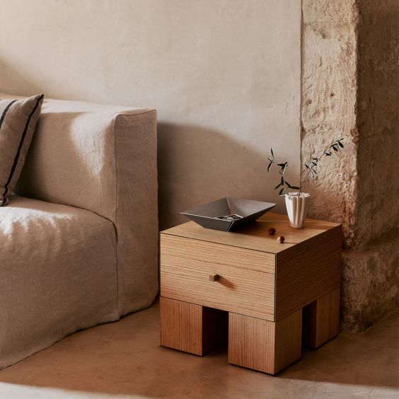 Ferm Living Kuben Bedside Table