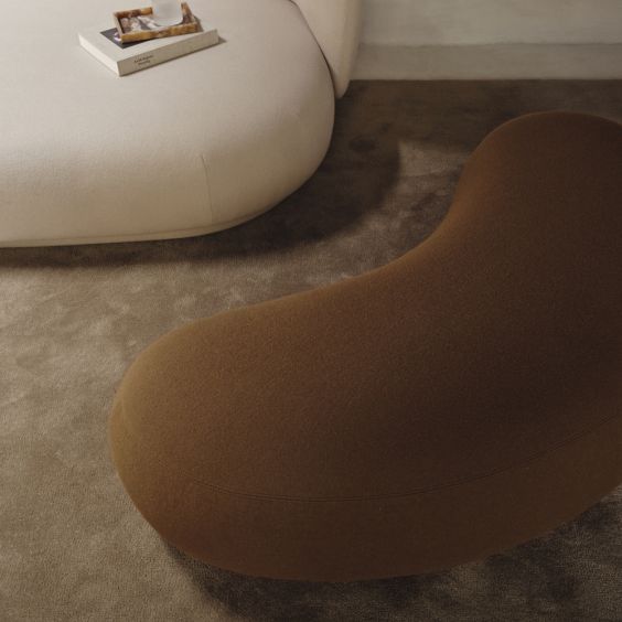 Ferm Living Rico Lounger Ottoman