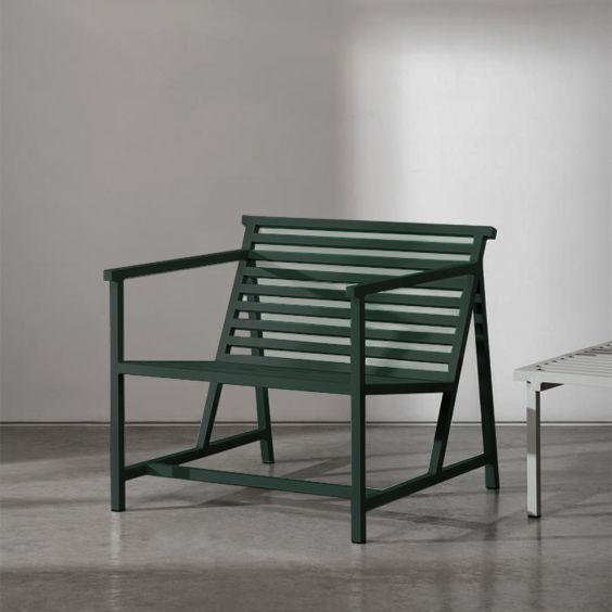 NINE 19 Outdoors Lounge Chair - Green