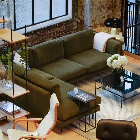 Utility Fitzgerald 3 Seater Corner Sofa with Chaise