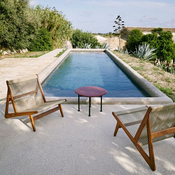 Gubi MR01 Initial Lounge Chair - Outdoor