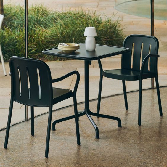 HAY Deville Bistro Table - Rectangular