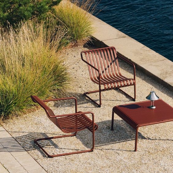 HAY Palissade Cantilever Lounge Chair Low