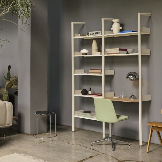 &Tradition Rombe IF5 Shelving - Add On Desk Bay