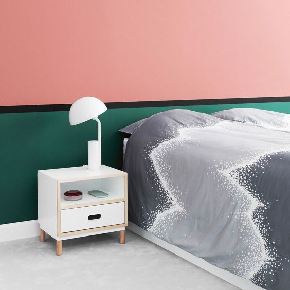 Normann Copenhagen Kabino Bedside Table - White