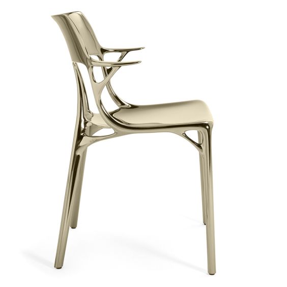 Kartell A.I  Chair - Metallic