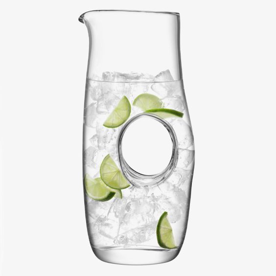LSA Clear Glass Void Jug 1.2L