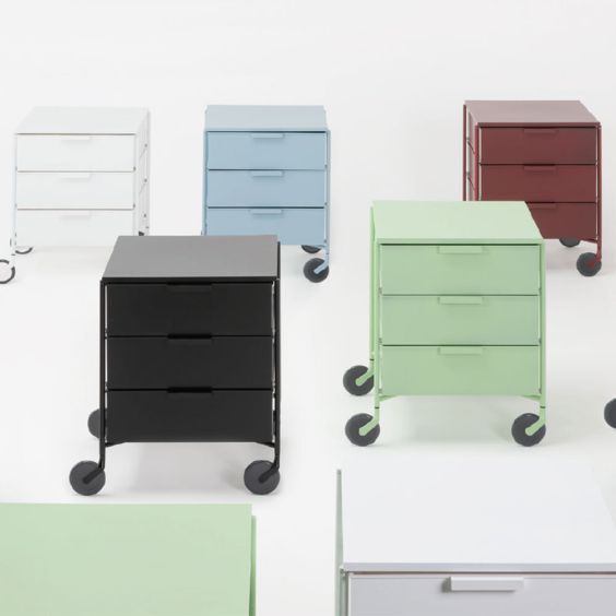 Kartell Mobil Mat Desk Drawer/Trolley