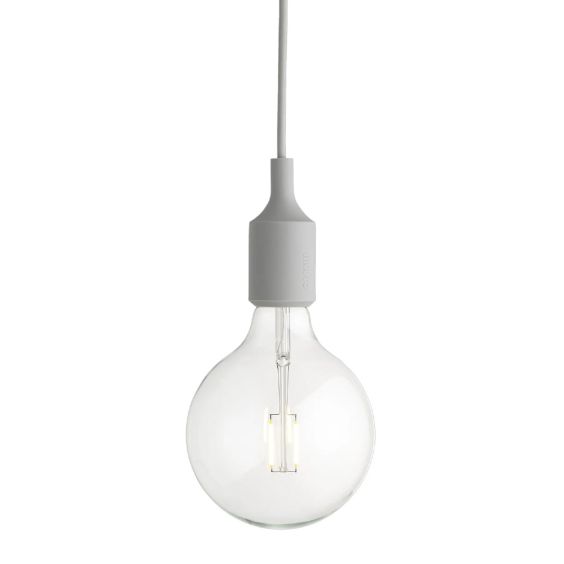 Muuto E27 Pendant Light LED -  Light Grey