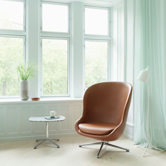 Normann Copenhagen Hyg Lounge Chair - High Back