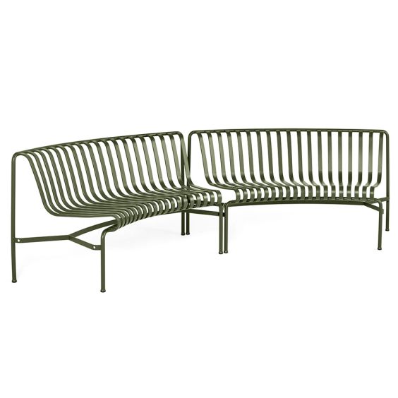 HAY Palissade Park Dining Bench - In/In Starter Set 