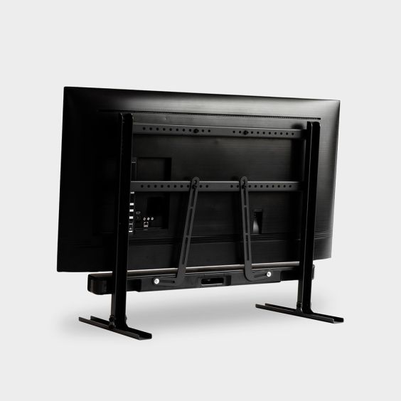 Pedestal Sound Bar Bracket  Set - Charcoal