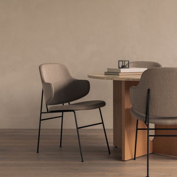Audo Copenhagen Penguin Dining Chair - Fully Upholstered