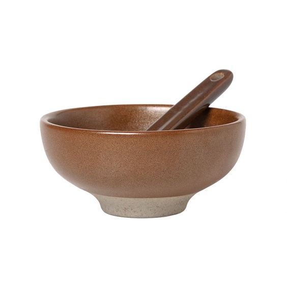 Ferm Living Petite Salt Bowl & Spoon Set 