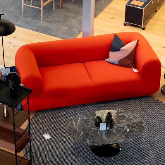 Tom Dixon Plump 2.5 Seater Sofa, Hallingdal 600