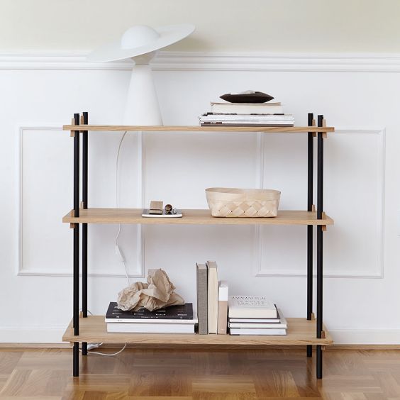 MOEBE Freestanding Shelf – Low