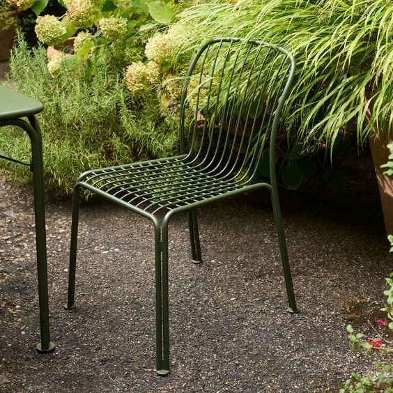 &Tradition SC94 Thorvold Outdoor Dining Chair - Bronze Green