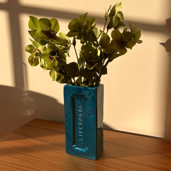 StolenForm Liverpool Brick Vase - Teal
