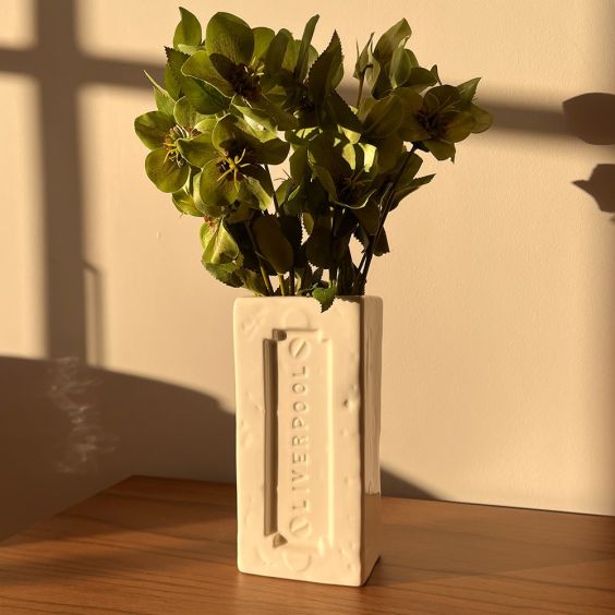 StolenForm Liverpool Brick Vase - White